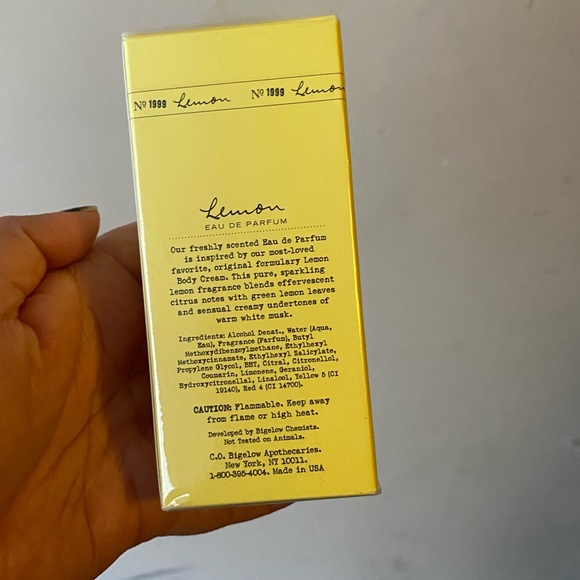 C.O. Bigelow Lemon No 1999 Eau De Parfum Perfume 3.4oz 100ml Citrus - Picture 3 of 4